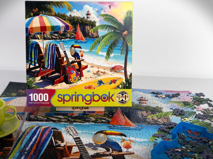 Tropical Paradise 1000 Piece Jigsaw Puzzle | Springbok Puzzles