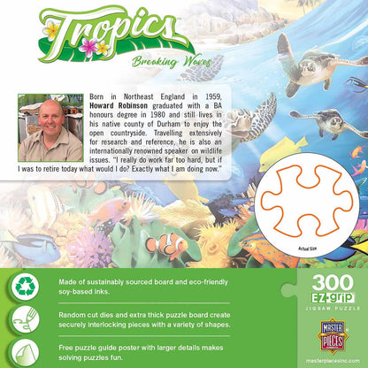 Tropics Breaking Waves 300 Piece EZ Grip Jigsaw Puzzle | Masterpieces