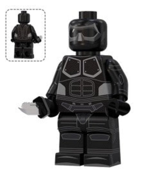 Black Noir Custom Minifig