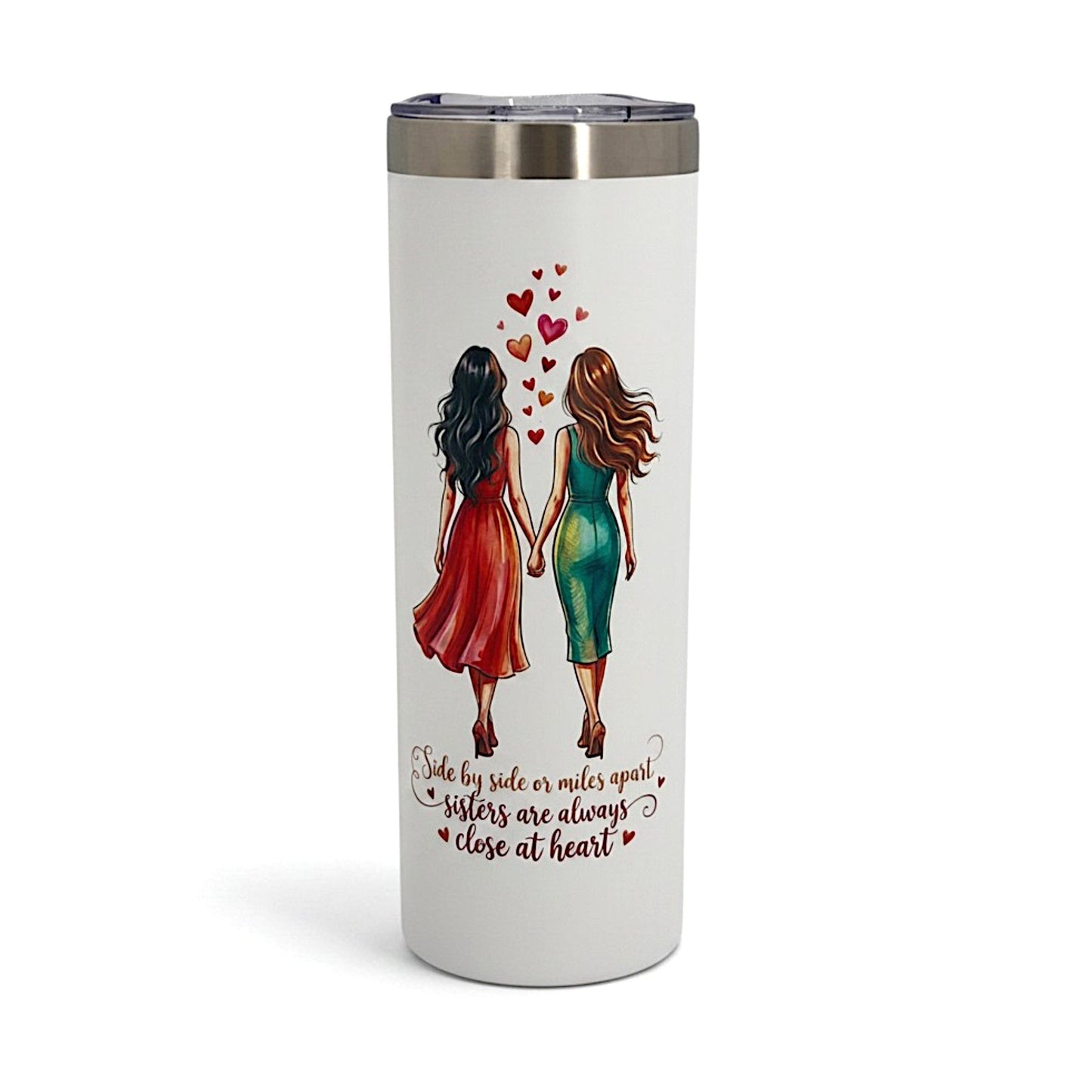 Unique Sister Gift 20oz Insulated Stainless Steel Travel Tumbler