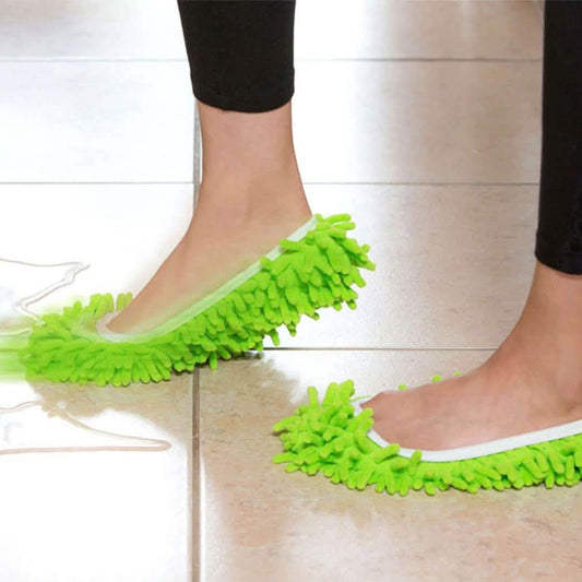 Unisex Super-Fun Machine-Washable Mop Slippers Otarealm
