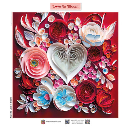 Valentine's Day - Love in Bloom 1000 Piece Jigsaw Puzzle | Masterpieces Puzzles