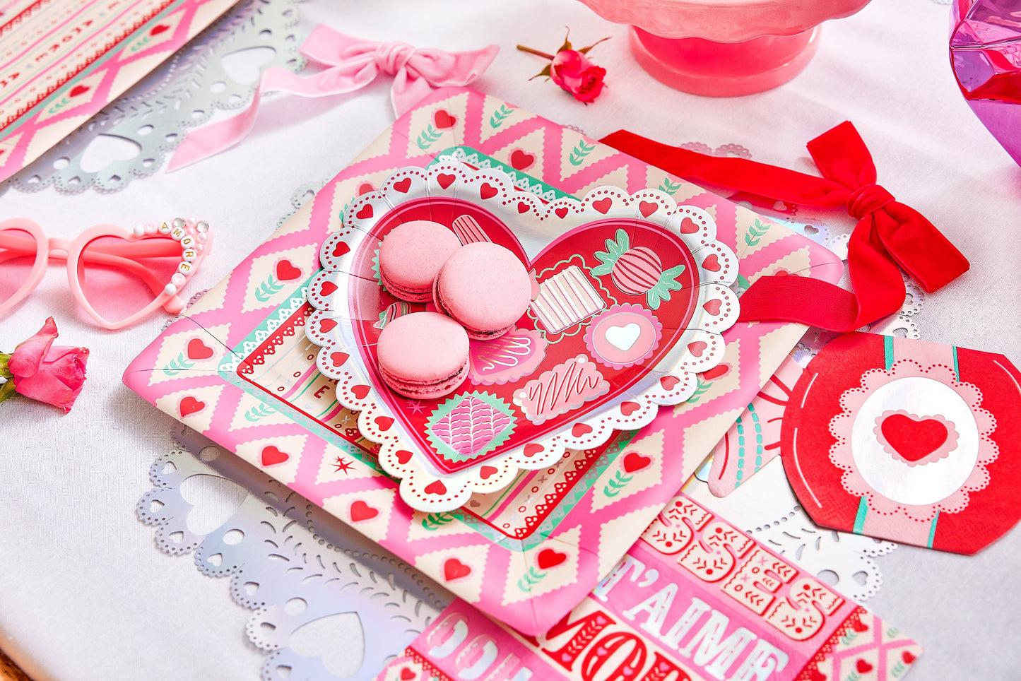 Sweetheart Candy Shaped Napkins (20 count)