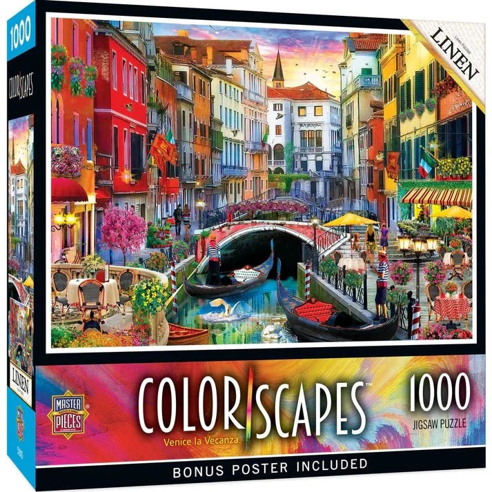 Venice la Vecanza 1000 Piece Jigsaw Puzzle | Masterpieces