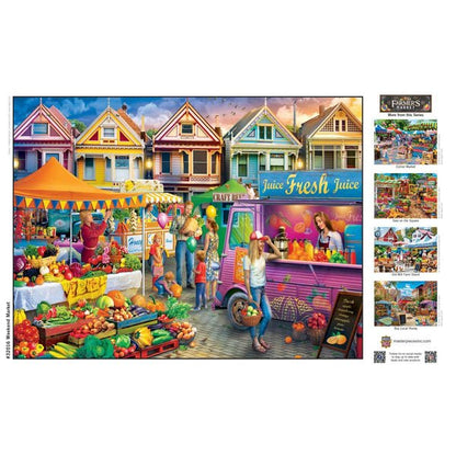 Weekend Market 750 Piece Jigsaw Puzzle | Masterpieces