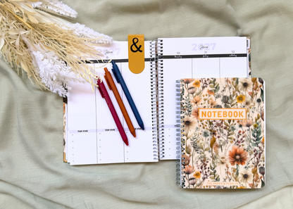 2027 Wildflower Weekly Planner Premium Bundle