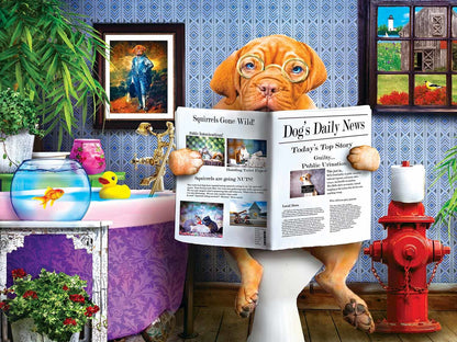 Wild & Whimsical The Library 300 Piece EZ Grip Jigsaw Puzzle | Masterpieces