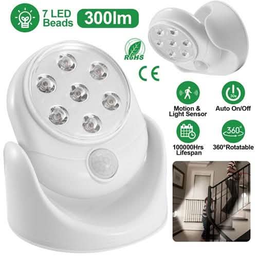 Wireless LED Spotlight 90 Degree Motion Otarealm