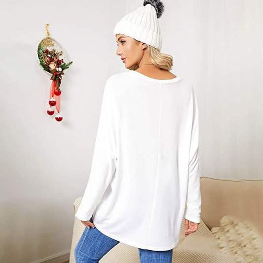 Women's Batwing Sleeve Loose Top