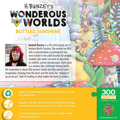 Wonderous Worlds - Bottled Sunshine 300 Piece EZ Grip Jigsaw Puzzle by Masterpieces Puzzles