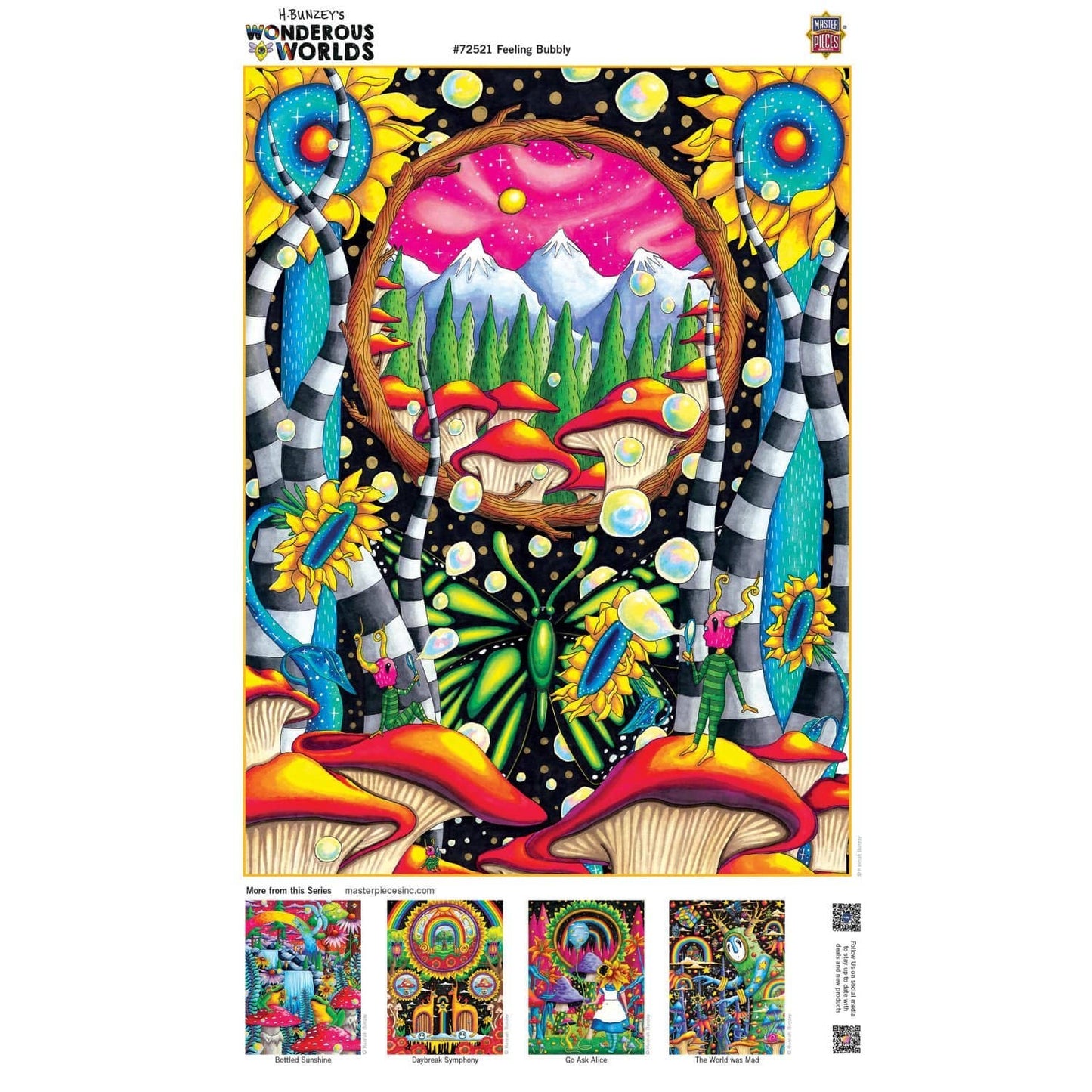 Wonderous Worlds - Feeling Bubbly 1000 Piece Jigsaw Puzzle by Masterpieces Puzzles