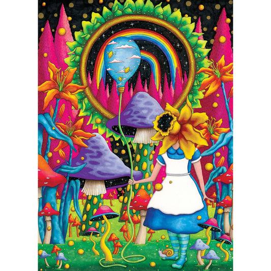 Wonderous Worlds - Go Ask Alice 1000 Piece Puzzle by Masterpieces