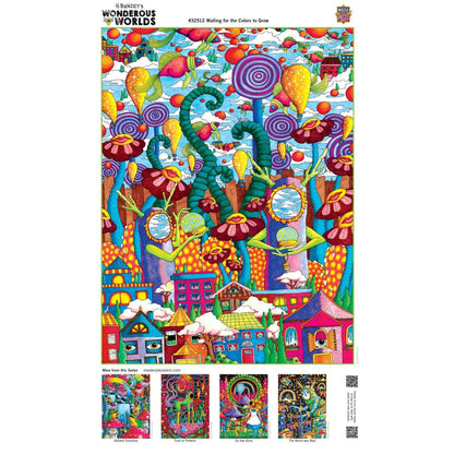 Wonderous Worlds - Waiting for the Colors to Grow 300 Piece EZ Grip Jigsaw Puzzle by Masterpieces Puzzles