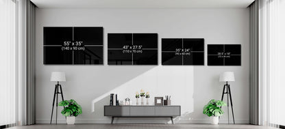 Bubbles and Kisses Glass Wall Art || Designer Collection Otarealm