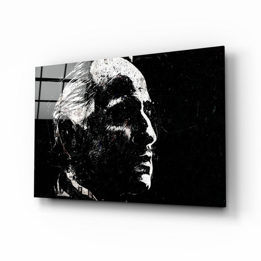 Mafia Boss  Glass Wall Art